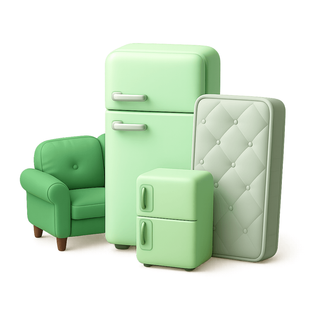 Do you take fridges, mattresses and sofas?