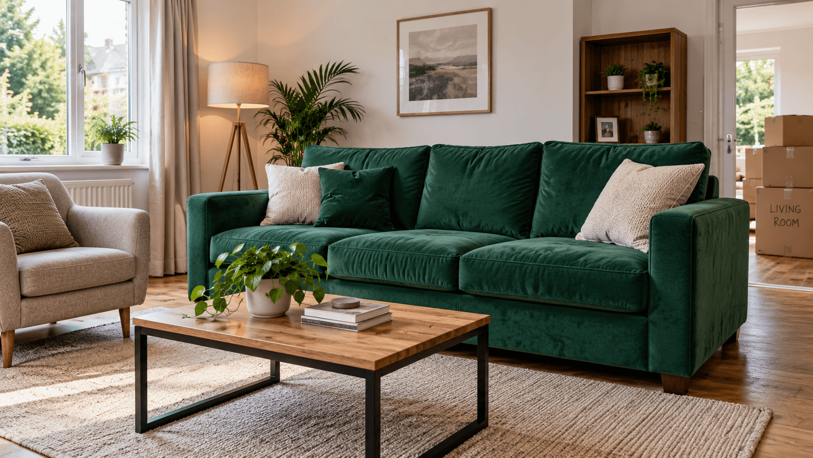 Sofa ready for collection