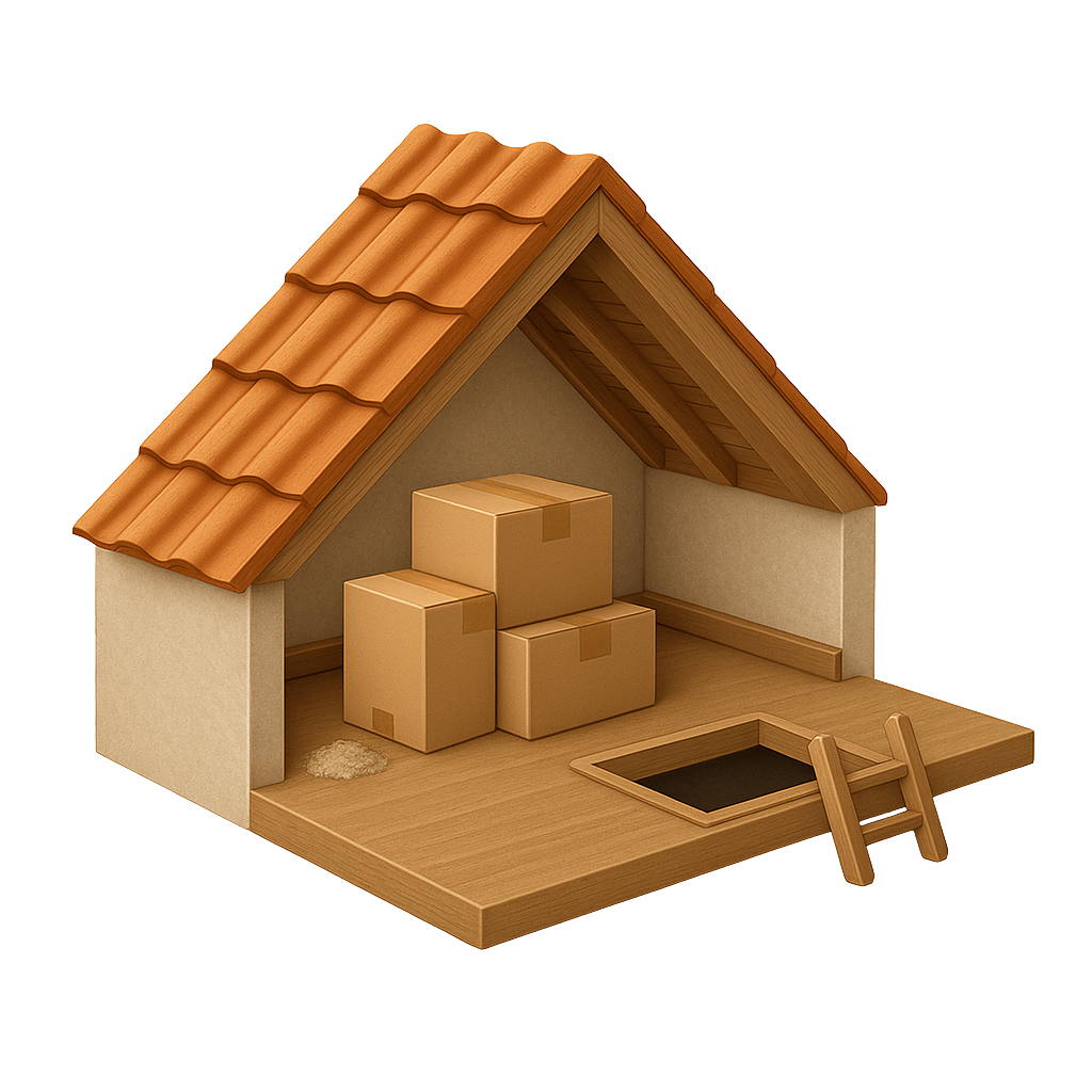 Small loft clear icon